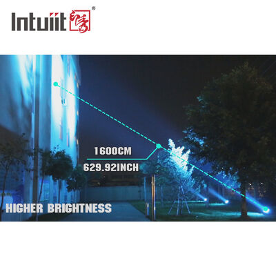 ضوء غسالة LED خارجي مزدوج مقاوم للماء IP65 800W RGBW DMX City Hotel Garden