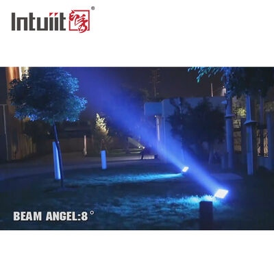 ضوء غسالة LED خارجي مزدوج مقاوم للماء IP65 800W RGBW DMX City Hotel Garden
