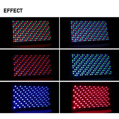 36W RGB COB LED Strobe Light Sound Activated DMX512 فلاش إضاءة المسرح لموسيقى الدي جي