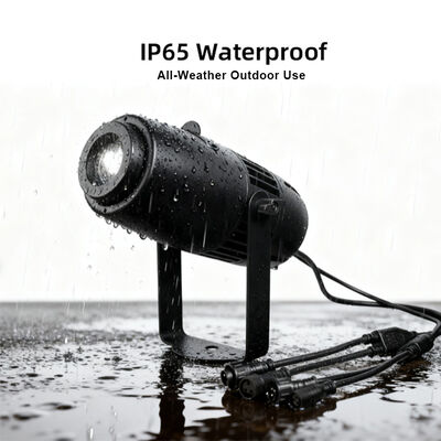 60W Outdoor LED Gobo Projector IP65 HD Image Advertising Projector Light for Shop Signage Commercial Branding