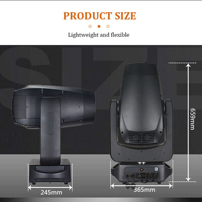 خارجية 280W LED شعاع نقطة غسل رأس متحرك ضوء CMY خطية خلط تأثير المسرح الإضاءة للحديقة الموضوعية الحدث حفل زفاف