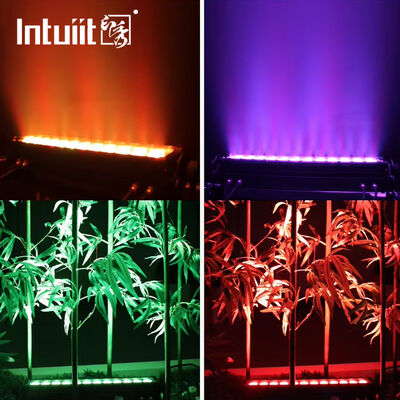 RGBW 4in1 LED Wall Washer 100W IP65 Waterproof Aluminum Linear Light 0.5M Outdoor Bar