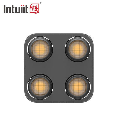 DMX512 Control RGB LED Effect Disco Light أربعة رؤوس Led Blinder Light 1800K 3000K قابل للتعديل