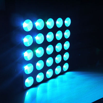 25x10W RGBW COB بقيادة مصفوفة بليندر ضوء ل DJ ليلة نادي إضاءة المسرح