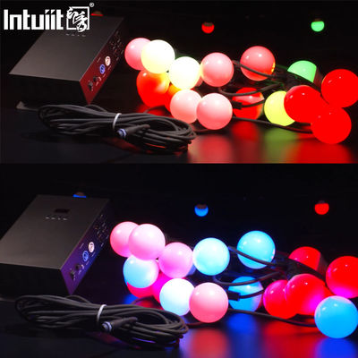 IP54 متعدد الألوان الجنية أضواء التوصيل في 45m 60 LEDs RGB مصباح عيد الميلاد