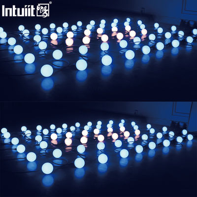أضواء سلسلة LED ديكور بيسترو 15 م 20 بكسل لمبات عيد الميلاد وحفلات الزفاف وأضواء الكريسماس