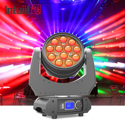 12 * 10W LED Full Range Washer Zoom Moving Head RGBW 4 In 1 DMX 150 Watt Beam Wash Light