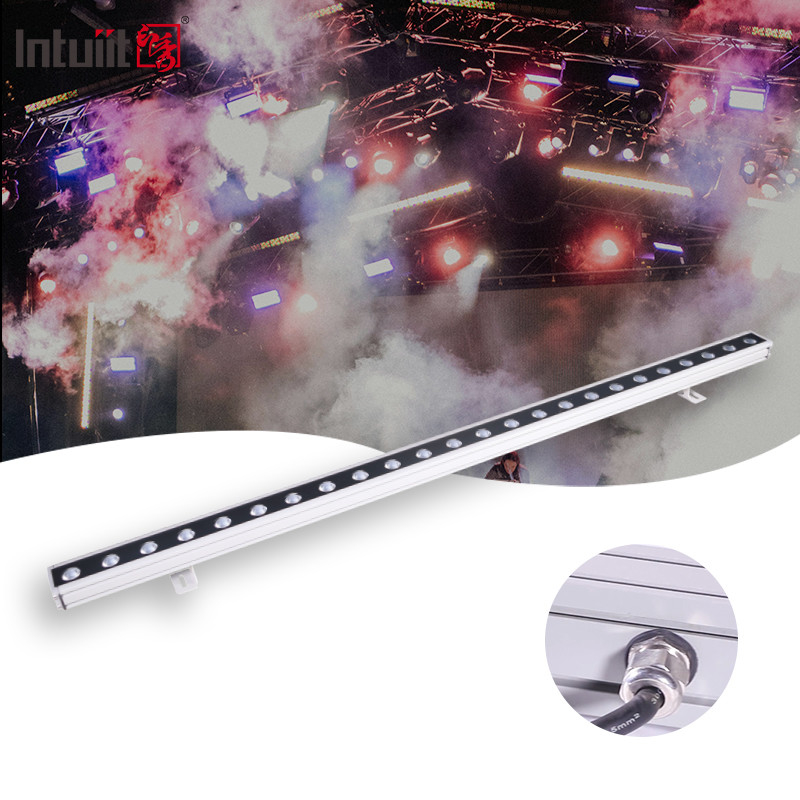 36 واط DJ ضوء شريط LED الحديدية القضبان غسالة الحائط RGBW الديناميكية الخارجية LED أضواء غسالة الحائط