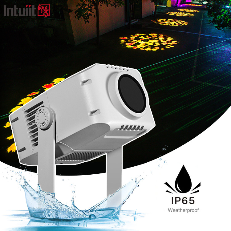 مضاد للماء 100W شعار مخصص الإعلانات غوبو الدوارة المصور الضوء الإعلانات الخارجية