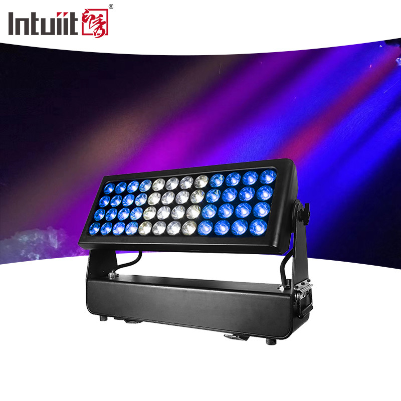 IP65 مضاد للماء في الهواء الطلق RGBW LED بار غسل الجدار 1500W مدينة الفيضانات القماشية دي جي مصفوفة ضوء الألومنيوم الإضاءة المسرحية المبنى