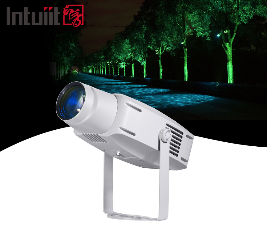 400W خارجية خارجية مضادة للماء LED غوبو شعار الصورة الإعلانية الدوار الإسقاط ضوء مشروع
