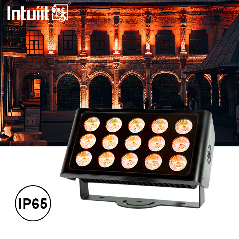 ضوء الفيضانات LED للخارج 80W RGBW DMX غسالة الحائط للمبنى العمارة واجهة الحديقة المشهورة مدينة الإضاءة الحديقة ودية