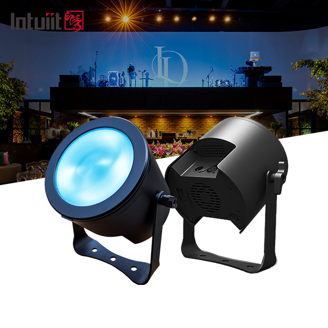 200 واط RGBW الجمهور المسرح السطح كوب LED Par Light DMX512 لموسيقي الحفلات الموسيقية