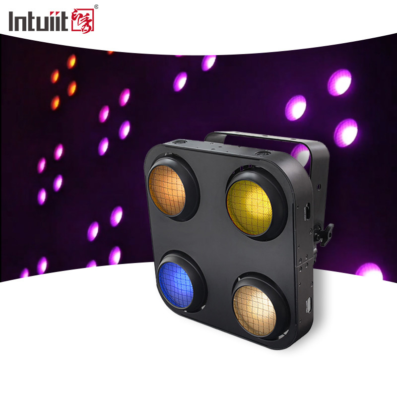 Ip65 4x90W Amber Warm White Led Cob Audience Blinder Light Outdoor Waterproof 4 Eyes Peaky Blinders الضوء الخارجي المقاوم للماء 4 عيون