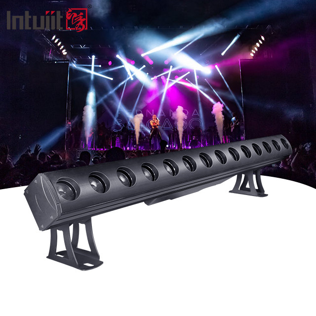 14x15W خارجية مصباح غسيل الجدار أضواء IP65 Dmx التحكم Rgbw LED غسالة الجدار تأثير مصباح المسرح لحفلات الديسكو