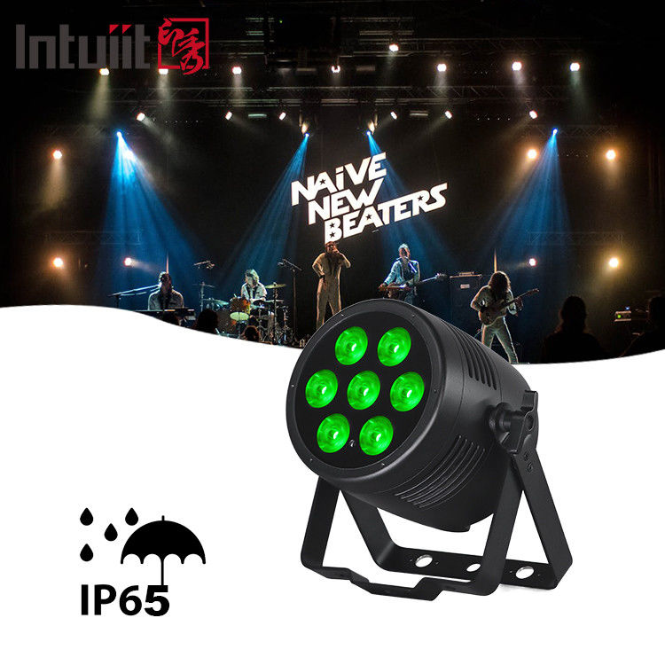 7x20W RGBWAUv 6in1 Par Uplight LED Par الإضاءة المسرحية