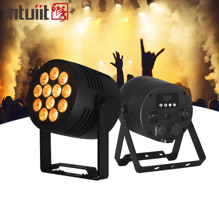 12x20W RGBWAUV 6in1 DMX التحكم LED Par Light ضوء المرحلة في نادي Dj