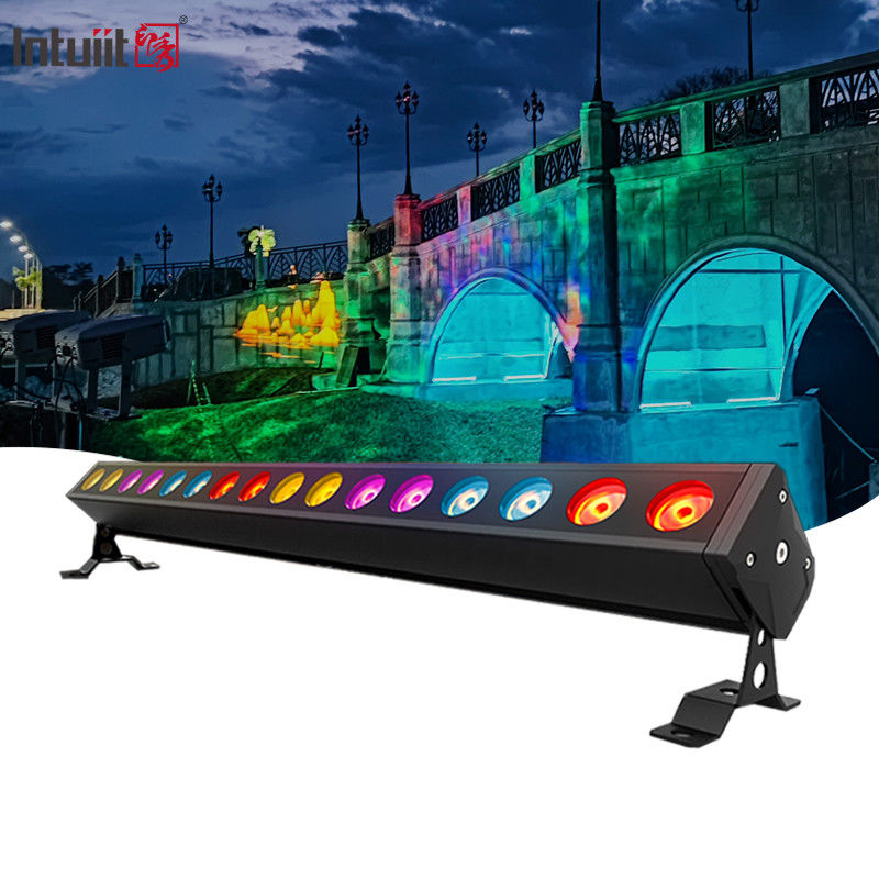 16x5W RGBW LED غسالة الضوء شريط DMX المرحلة الضوء حفل زفاف الكنيسة دي جي أحداث حية مصباح شعاع LED ضوء جو