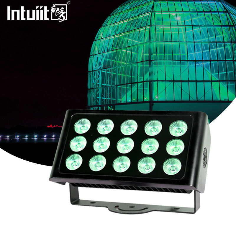 DMX512 80W RGBW 4in1 IP65 مقاوم للماء DJ حفل زفاف مدينة غسالة الحائط في الهواء الطلق LED غسل ضوء الفيضان