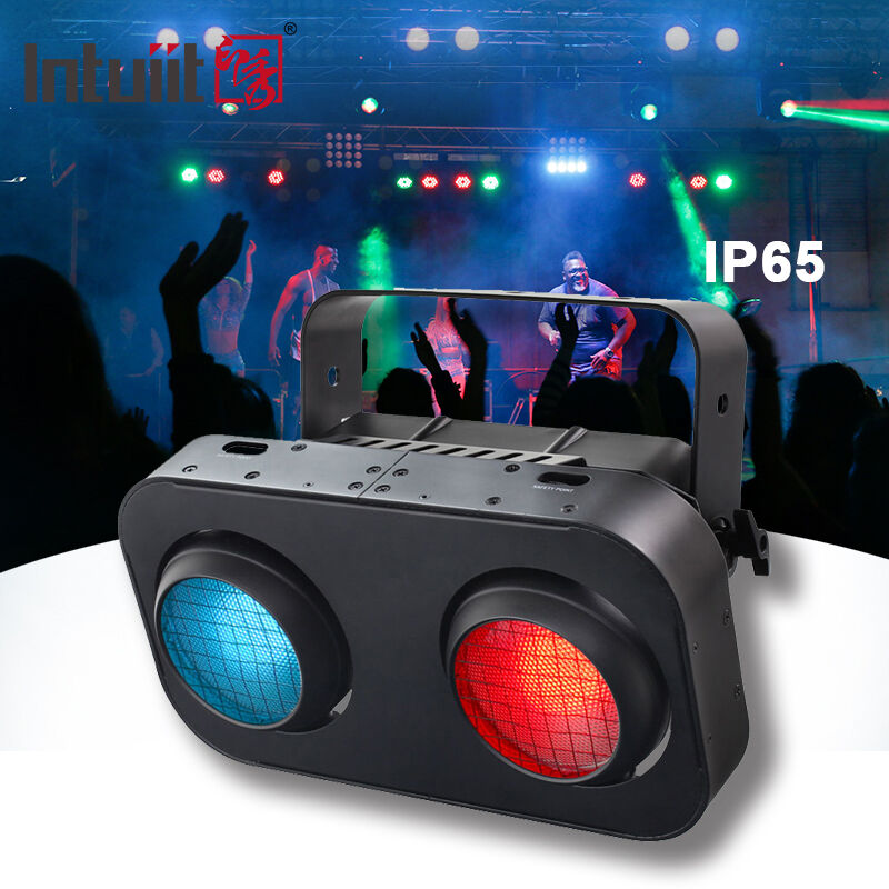 2 Eyes Led Blinder Light Ip65 Outdoor Audience Light DMX512 Cob Par Light 200w Spotlight for Theatre