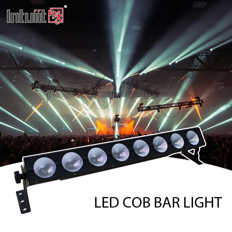 إضاءة مسرح LED RGB بقوة 8*15 واط، إضاءة بار DJ ستروب للحفلات، إضاءة غسيل حائط 3 في 1 للاستخدام الداخلي مع تحكم DMX وتشغيل تلقائي للكنائس، حفلات الكريسماس، حفلات الزفاف، والرقص