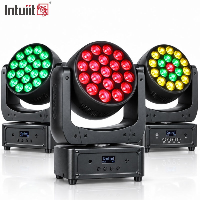 19x8w Rgbw 4in1 متحرك غسل الرأس ضوء دج الديسكو مصابيح المسرح