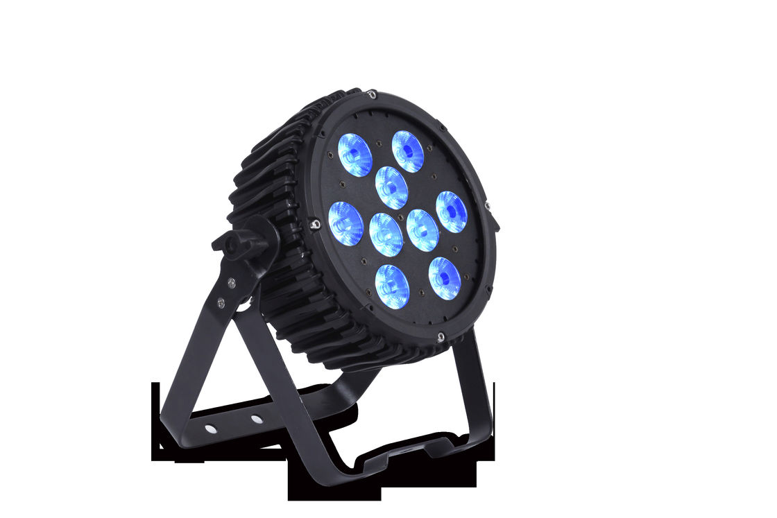 RGB 6 / 9CH LED Par يمكن أن أضواء المسرح مع عمر 50000 ساعة