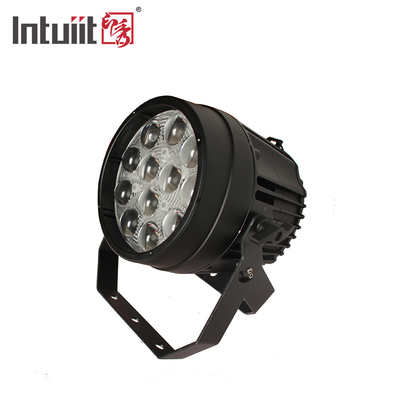 1915lm LED ضوء المرحلة تكبير 12pcs 10W Par يمكن أن تضيء لإضاءة الحفلة في الهواء الطلق