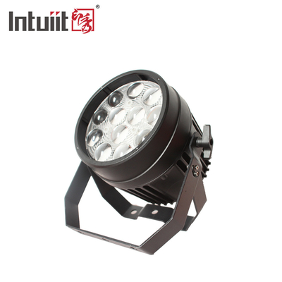 يمكن لميزة LED المقاومة للماء أن أضواء المسرح الصامتة 12x10W RGBW 4 في 1 LED Zoom Par المرحلة الخفيفة