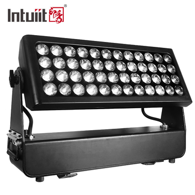 IP65 أدى ضوء الفيضانات 48 قطعة 10 واط RGBW 4 في 1 LED في الهواء الطلق مدينة اللون غسالة غسالة لحديقة بارك فندق الأحداث