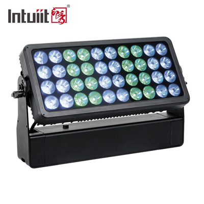 40x10w Rgbw 4 في 1 LED Flood Light Ip65 LED City Color لبناء الجسر الهندسة المعمارية الخارجية