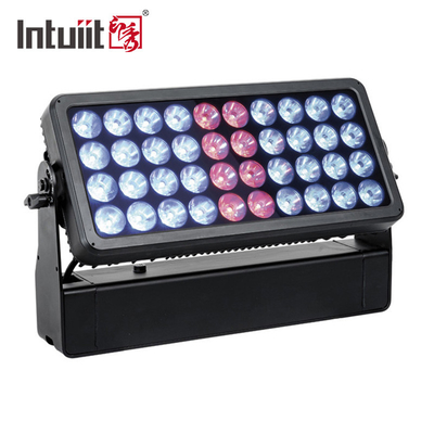 40x10w IP65 في الهواء الطلق LED المناظر الطبيعية الأضواء الكاشفة بناء الديكور DMX مدينة اللون LED غسل أضواء