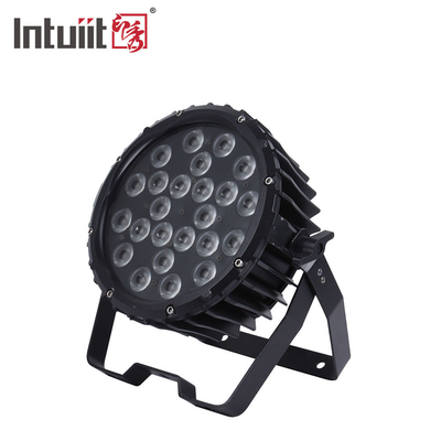 24x3 واط RGB 3 في 1 في الهواء الطلق LED الاسمية يمكن أضواء المرحلة DMX التحكم لحفل الزفاف
