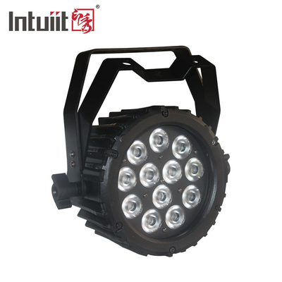 12x3 واط 4 في 1 مقاوم للماء ضوء موازي المستوى RGBW LED في الهواء الطلق uplight IP65