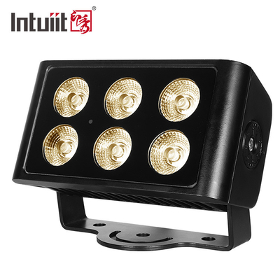 6x5W RGBW LED المرحلة الكاشفة الأضواء الإضاءة المعمارية للماء التحكم Dmx