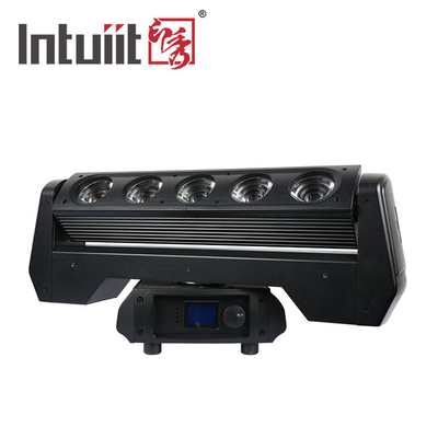IP20 متحرك رئيس شعاع ضوء المرحلة 5 * 40W 4 في 1 Rgbw DMX ديسكو يقود سوينغ شعاع بار