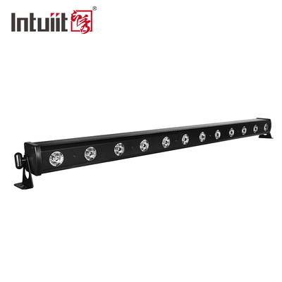 12x2W داخلي DJ الخطي الصمام الخفيفة بار DMX التحكم في الجدار غسالة مصباح للحفل