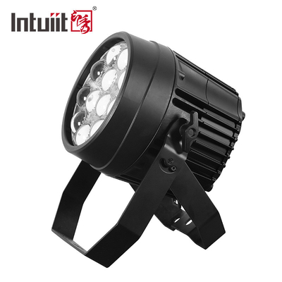 داخلي 12x10w Rgbw LED Par يمكن ضوء المرحلة Ip65 Dj Led Zoom Par Light 5-60 درجة