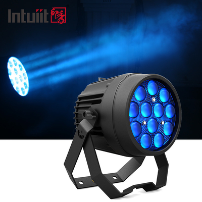 داخلي 12x10W RGBW LED Par يمكن أن يضيء المرحلة IP65 DJ LED Zoom Par Light