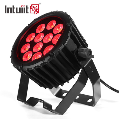 12x3W RGB LED ضوء المرحلة لحفل الزفاف أداء ديسكو بار الحدث الرقص