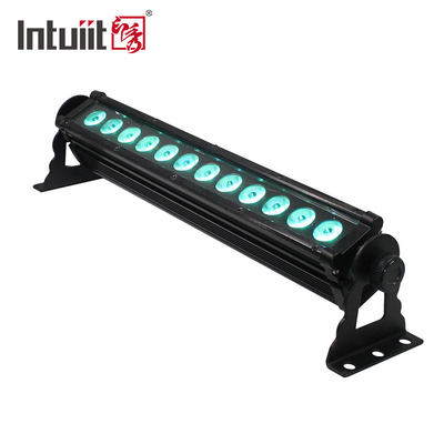 DMx 0.5 متر بار 12 * 3 واط RGB 3 في 1 أدى الجدار غسل بار الصوت النشط أدى ضوء المرحلة