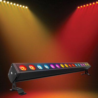 أوتوماتيكي تشغيل DMX التحكم مصباح مرحلة LED 1 متر 16 * 5W Rgbw خارجية غسالة الحائط شريط الضوء