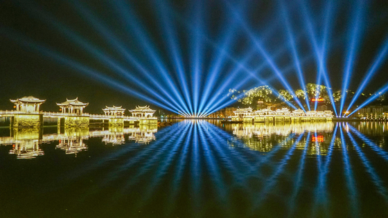 0.3m 0.5m 1m خارجية خطية غسالة الضوء 24w Ip67 Dmx512 مصباح معماري