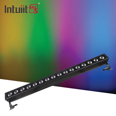 16 * 5w LED Pixel Bar 4 في 1 COB LED غسالة الحائط الضوء RGBW LED غسالة التحكم الفردي