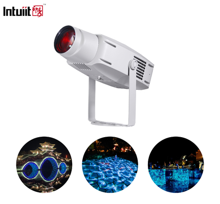 400 واط LED صورة مخصصة GOBO شعار مشروع الضوء للاستخدام الداخلي / الخارجي الشركة الفندق المطعم علامات الإعلان