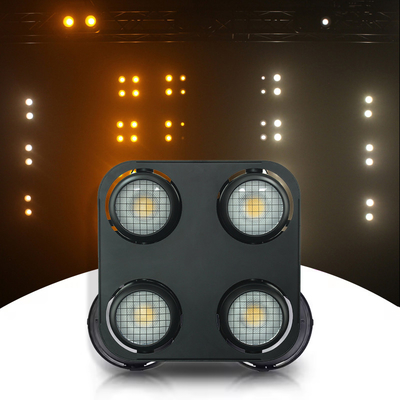 ضوء العمياء LED 4x90W LED COB الإضاءة المسرحية Amber And Warm White LED العمياء للجمهور ضوء في DJ Music Bar