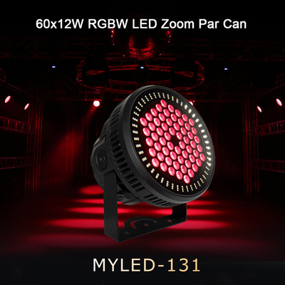 إضاءة خارجيّة معماريّة 60 PCS X 12W RGBW 4 في 1 LED مضاد للماء ضوء IP65