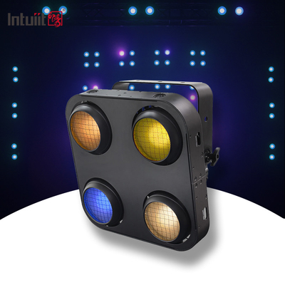 مصنع إضاءة المسرح Cob Par أضواء احترافية 4x90W الجمهور المصفوفة COB LED ضوء الوجه العمياء