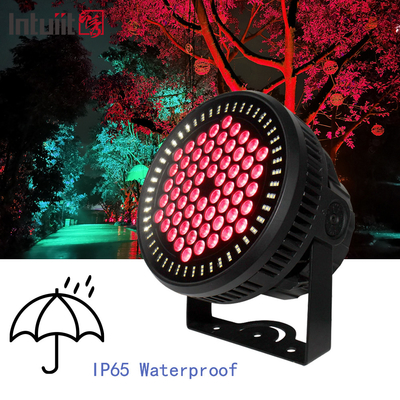 60 * 12W RGBW 4in1 IP65 إضاءة المسرح DJ في الهواء الطلق مضاد للماء DMX LED Par Light لضوء الحفلات الموسيقية