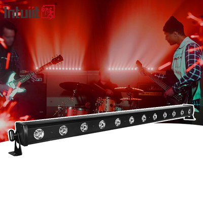 12x2W RGBW ضوء المسرح LED 4in1 ضوء فعال صوتي مدير ضوء البار الكنيسة إضاءة الزفاف أجهزة غسيل الجدران